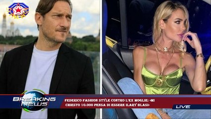 Federico Fashion Style contro l'ex moglie: «Mi  chiesto 10.000 pensa di essere Ilary Blasi»