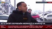 Vatandaş 'yardım zayıf' dedi, NTV yayını kesti