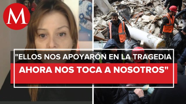 Mexicana en Estambul brindará apoyo a rescatistas tras sismos en Turquía