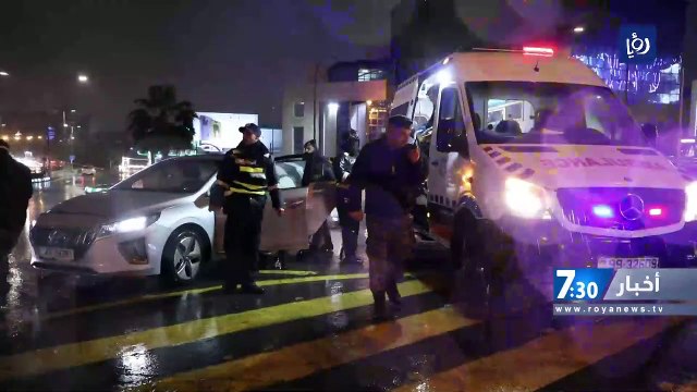الأمن العام يبذل جهودا إنسانية خلال المنخفض الجوي