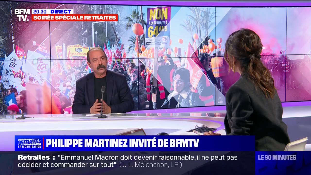 Philippe Martinez: "Sur trois journées, des millions de personnes ont été dans la rue"