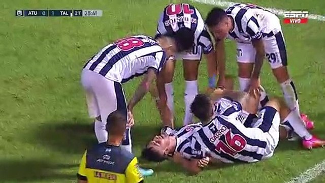 Francisco Pizzini anotó el primer gol de la victoria de Talleres ante Atlético Tucumán