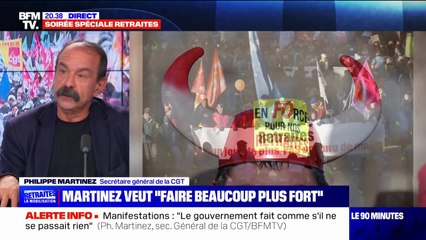 Video herunterladen: Philippe Martinez (CGT) envisage 