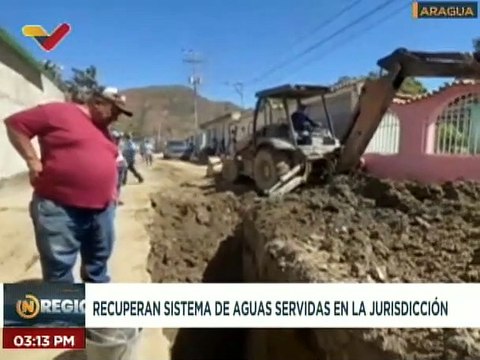Aragua | Plan Topo realiza la sustitución 74 metros de colectores de aguas servidas en Cagua