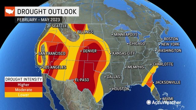 AccuWeather 2023 Spring Forecast: West Coast