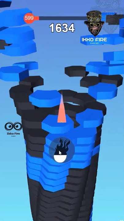 Stack Ball 3D - Gameplay - Ikko Fire