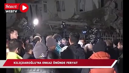 Télécharger la video: Kılıçdaroğlu'na enkaz önünde feryat: Ekip yok, yardım yok, kepçe yok, biz hiçbir şey yapamıyoruz, Allah rızası için bize yardım edin