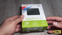 Toshiba Canvio Basics Portable External Hard Drive 1TB (Unboxing)