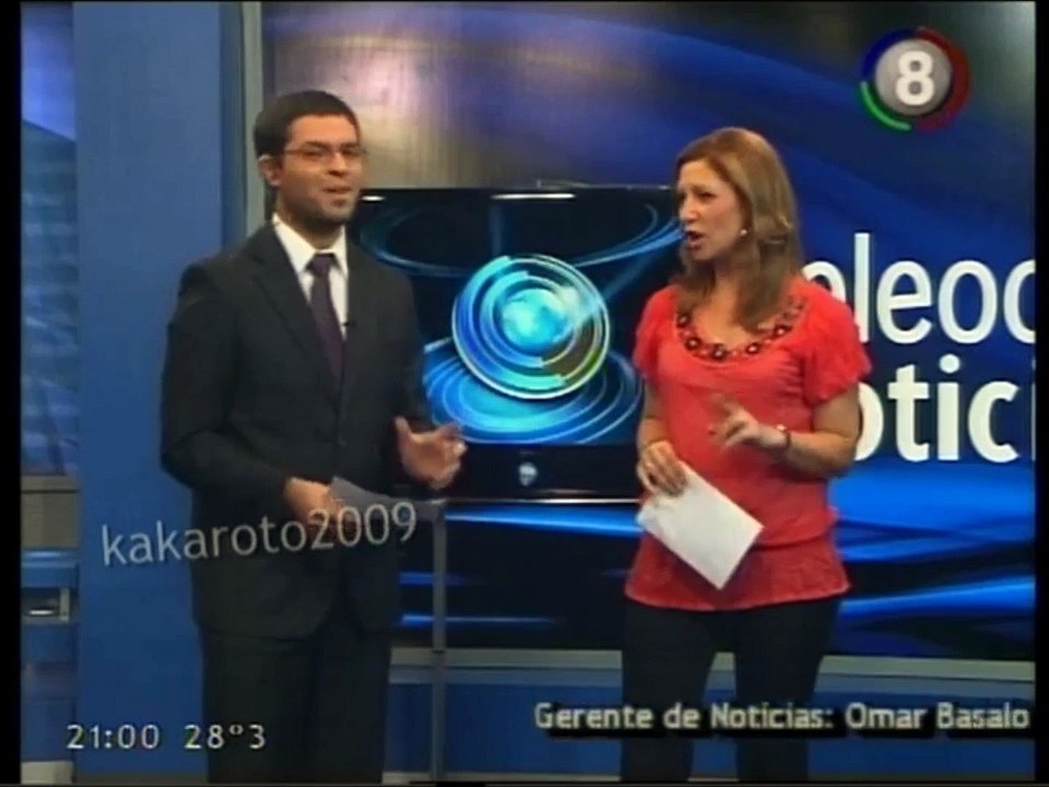 Final de año en Teleocho Noticias Central 2011 - Teleocho Córdoba - Grupo Telefe