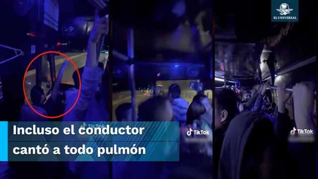 Así fue como armaron pasajeros una fiesta con ska en camión