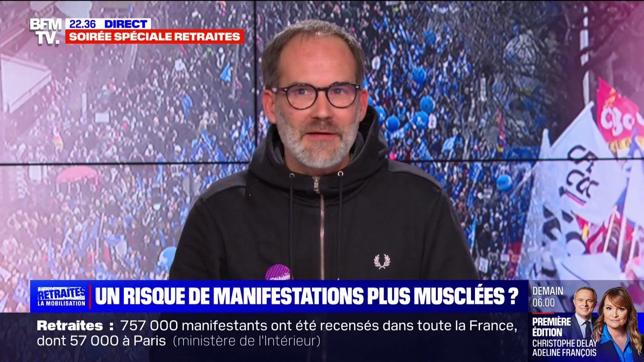 Bertrand Dumont, co-secrétaire Solidaires-RATP, sur la suite de la mobilisation: "Je peux mettre une partie de mon salaire sur la table sur le fait qu'en mars, il va se passer des trucs"