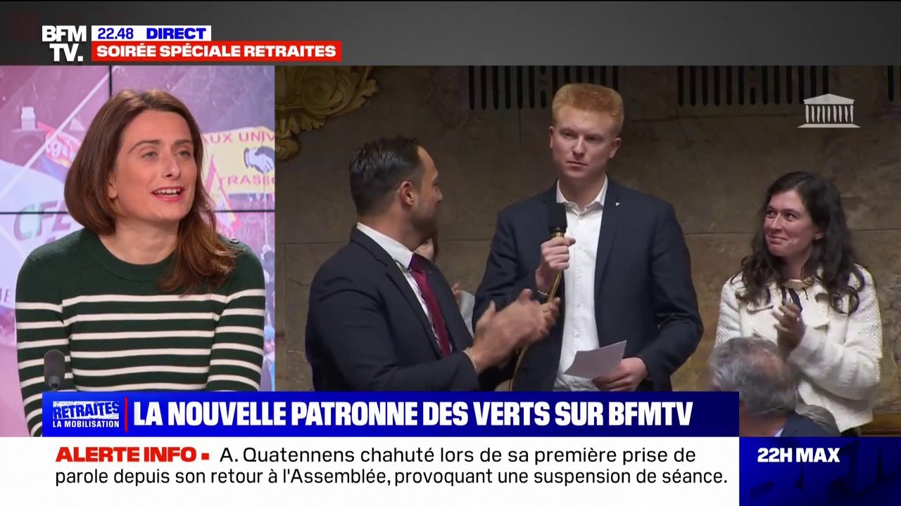 Marine Tondelier (EELV): "C'est compliqué qu'Adrien Quatennens revienne à l'Assemblée"