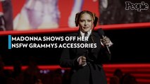 Madonna Shows Off Her NSFW Grammys Accessories