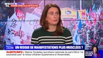 Marine Tondelier (EELV) sur la suite du mouvement: 