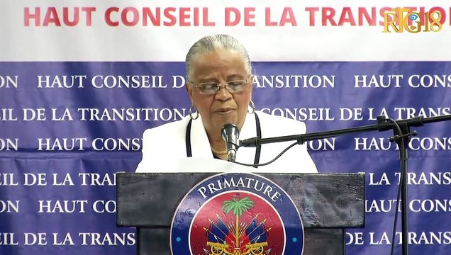 Mirlande Manigat envite popilasyon mete tèt ansanm pou rezoud kriz la nan peyi a.