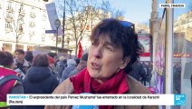 Participación masiva en tercera jornada de manifestaciones en Francia contra reforma pensional