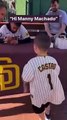 Fan confunde a Fernando Tatis Jr. con Manny Machado y su reacción