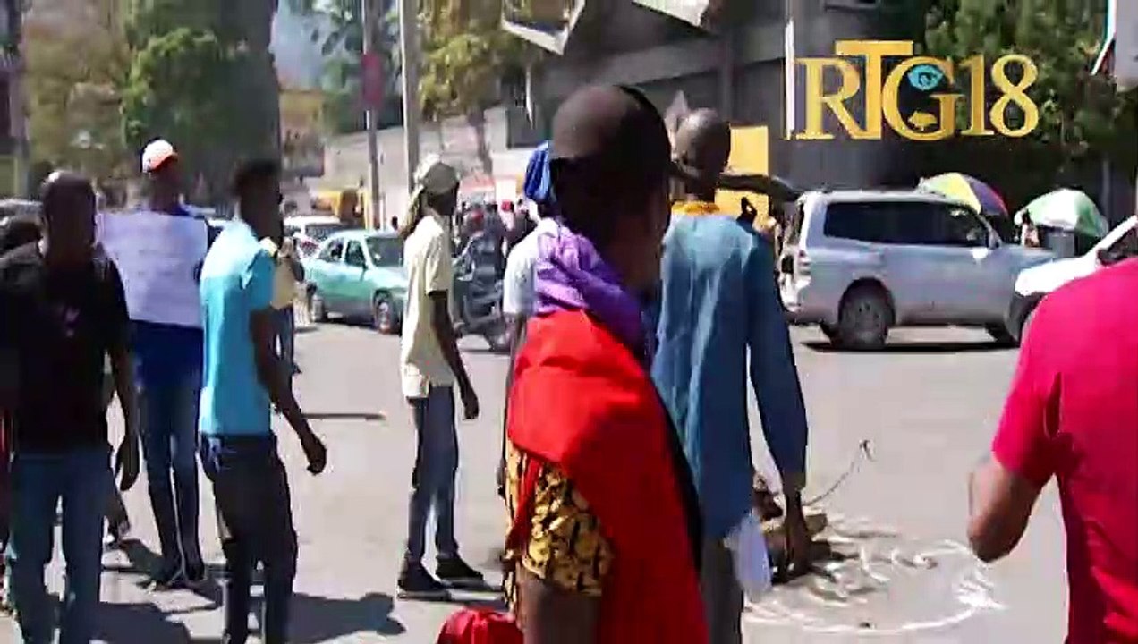 Manifestasyo nan okazyon jounen 7 Fevriye a ki make 37 lane depi rejim Duvalier a te tonbe.