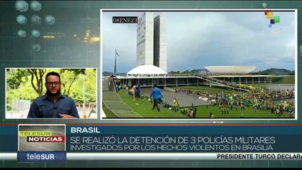 Brasil: Detienen a exjefe de la Policía implicado en la invasión de “Los 3 poderes”