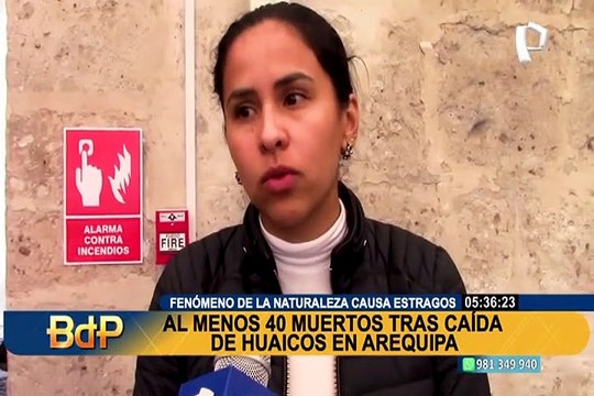 Impresionante rescate: pobladores salvan de morir a hombre que era arrastrado por huaico