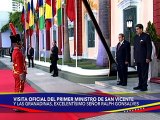 Presidente Maduro recibe al  Primer Ministro de San Vicente y las Granadinas, Ralph Gonsalves