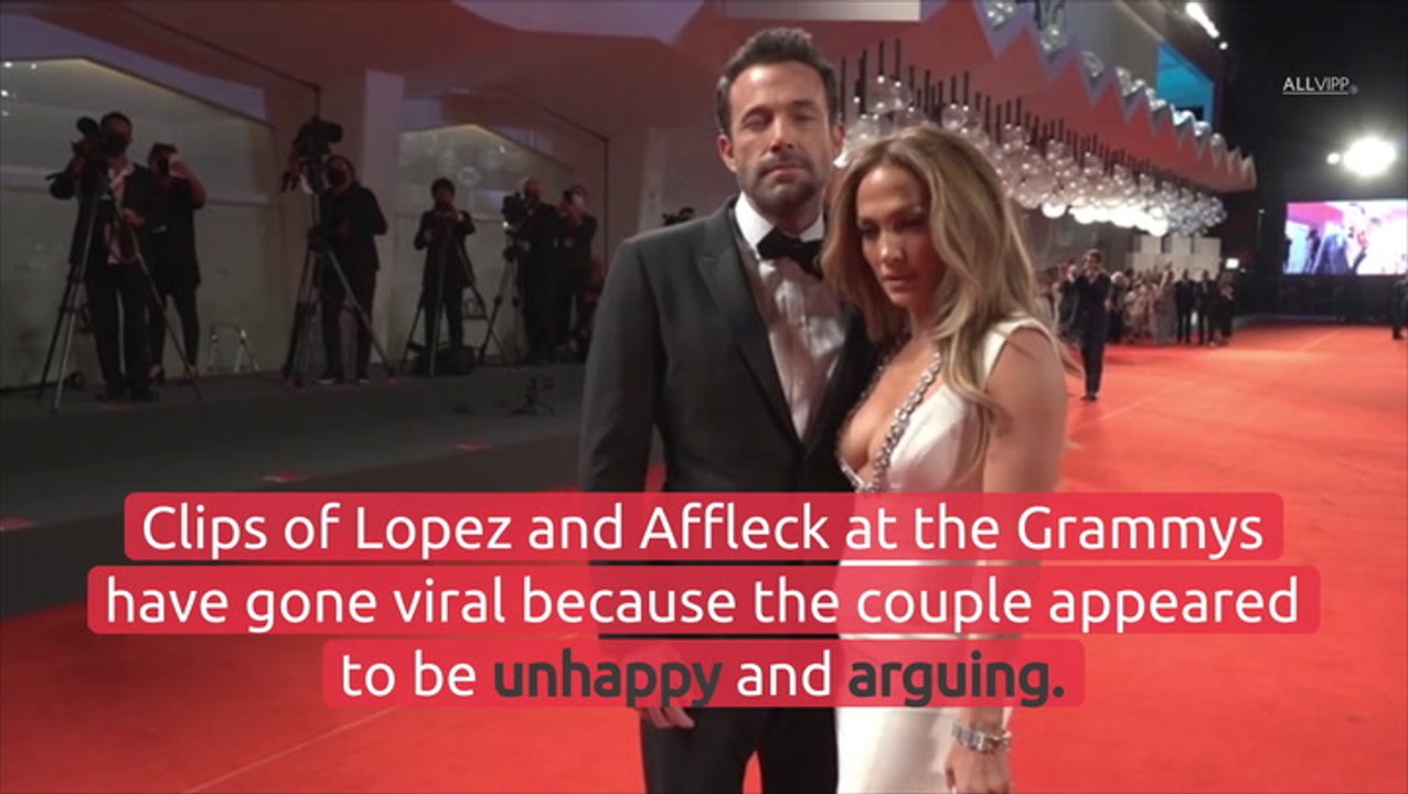 Jennifer Lopez and Ben Affleck’s Tense Grammys Conversation Is Revealed