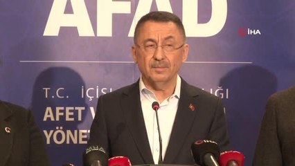 Cumhurbaşkanı Yardımcısı Oktay son durumu açıkladı: "Can kaybı sayımız 5 bin 894, yaralılarımız 34 bin 810 kişi"