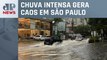 Forte chuva provoca alagamentos na Grande São Paulo