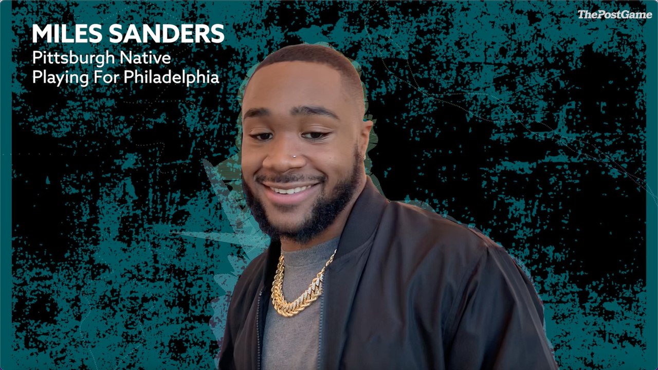 Miles Sanders Philadelphia Running Back Grew Up A Pittsburgh Fan video Dailymotion
