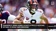 Justin Fields' Wide Receivers and Production