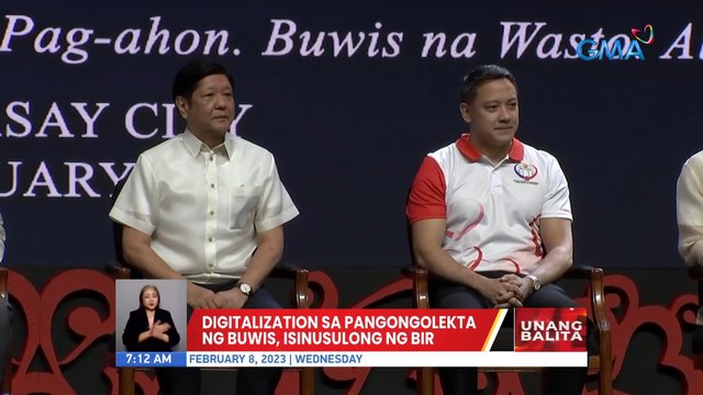 Digitalization sa pangongolekta sa buwis, isinusulong ng BIR | UB