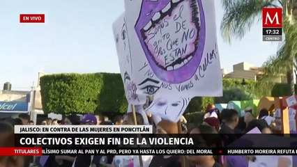 Download Video: Colectivos feministas exigen justicia por mujeres asesinadas en Poncitlán; Jalisco