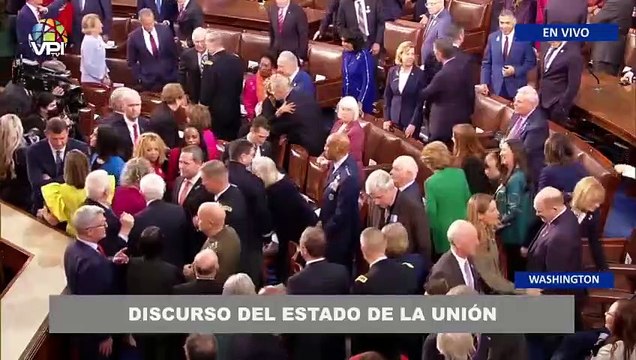 En Vivo Discurso de la Unión de Estados Unidos por el Pdte. Joe Biden - 07Feb @VPItv