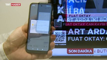 TRT'den AFAD'a destek