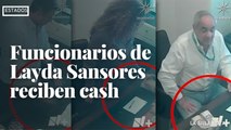 Funcionarios de  Layda Sansores  reciben cash