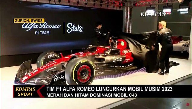 Luncurkan Mobil Baru untuk Musim 2023, Tim F1 Alfa Romeo Pakai Warna Merah-Hitam!