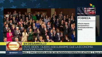 Presidente de EE.UU. reconoce el ritmo lento de la reducción de la inflación en su país