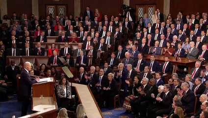 Biden: mensagem de união no Congresso