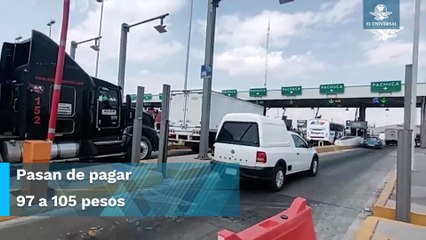 Download Video: Suben tarifas de casetas en carreteras por ajuste a inflación