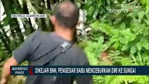 Panik DIkejar Petugas BNN, Pengedar Sabu di Tana Toraja Nekat Menceburkan Diri ke Sungai!