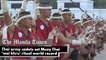 Thai army cadets set Muay Thai 'wai khru' ritual world record