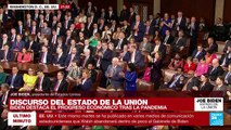 La política interna de EE. UU., el eje central del discurso del estado de la Unión de Joe Biden