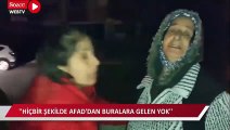 Ailesi enkaz altındayken isyan eden kadın geceyi inletti: kıyafet değil kurtarma ekibi istiyorum!