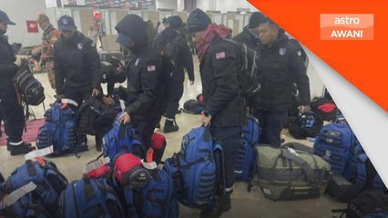 Gempa Turkiye | SMART jadi antara pasukan pertama tiba di Turkiye