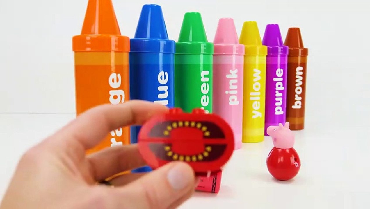 Best Learning Video for Toddlers Learn Colors with Crayon Surprises!_HIGH