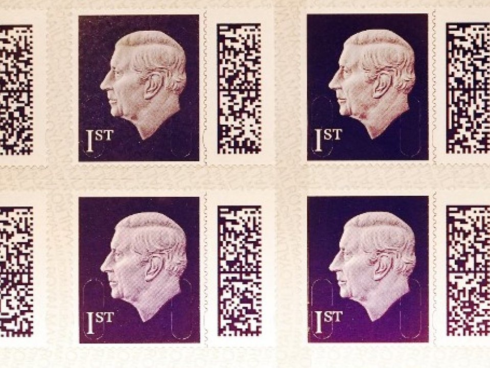 So sehen die neuen Briefmarken mit König Charles III. aus