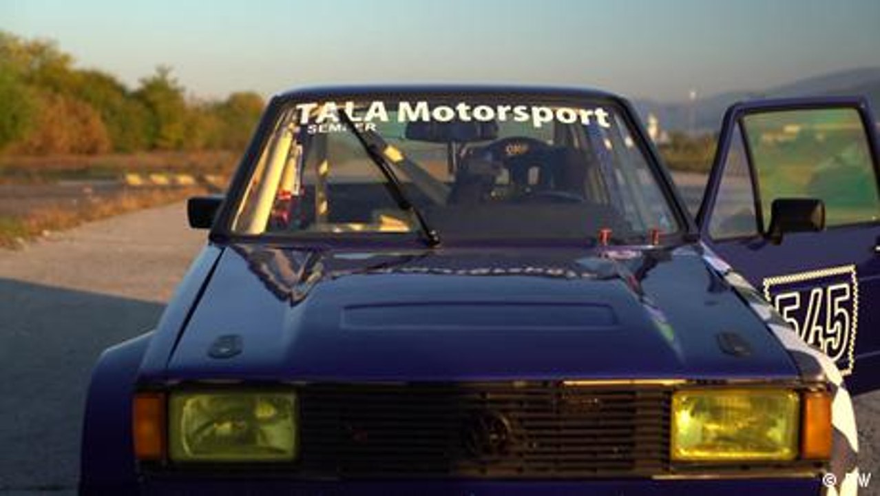 Mit aufgemotztem Jetta MK1 durch die Berge