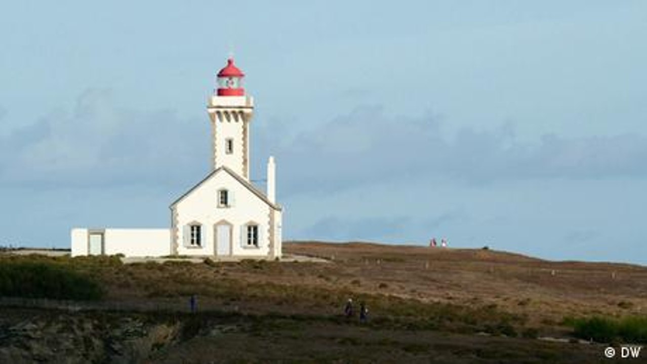 Grüne Energie und recyclte Batterien in Belle Ile