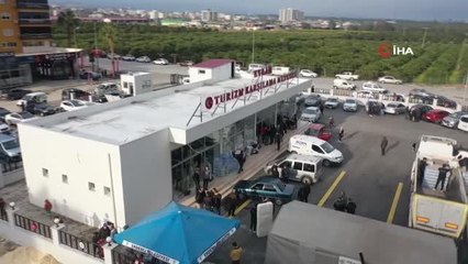 Erdemli'den 35 araçlık yaşam desteği gönderildi... Başkan gözyaşlarını tutamadı