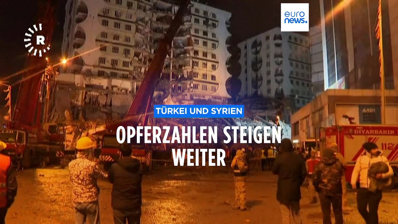 Türkei: Blockierte Straßen erschweren Rettungsarbeiten nach Erdbeben